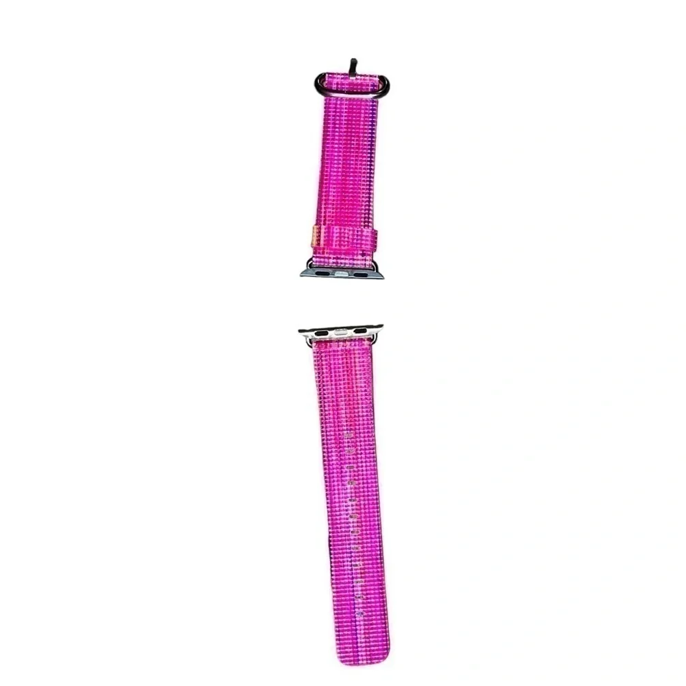 NWT Straps Pink Multi Colored Replacement Wristband Watchstrap